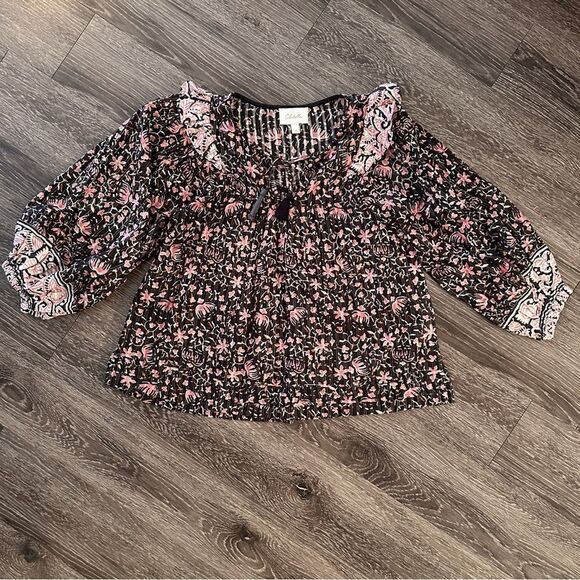 Cleobella Brynlee Blouse In Multi - Picture 1 of 6